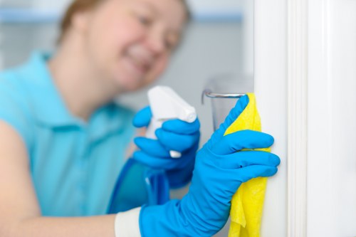 Safe handling of carpet cleaning chemicals and protective measures